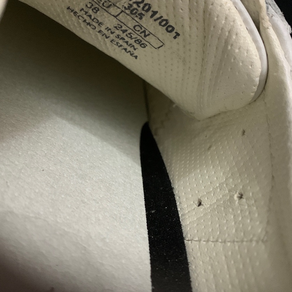 BNWT- Zara white leather platform shoes - Picture 4 of 7